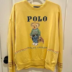 Women’s Polo Bear by Ralph Lauren Crewneck Sweatshirt, size Large